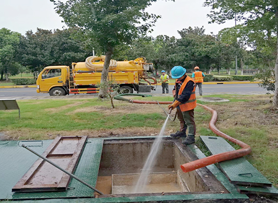 明溪化油池清理